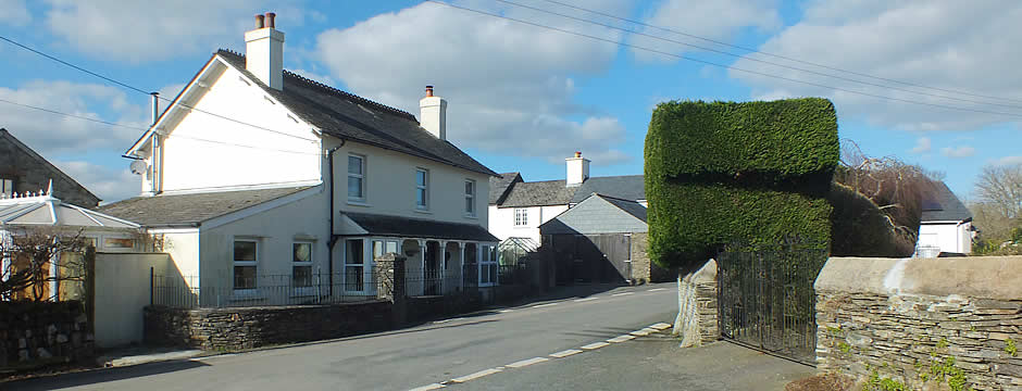 The village of Sydenham Damerel